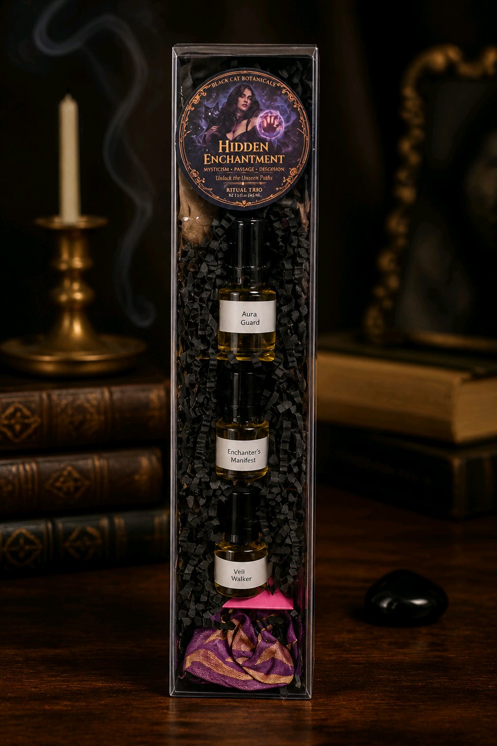 Hidden Enchantment Reliquary Ritual Oil Trio