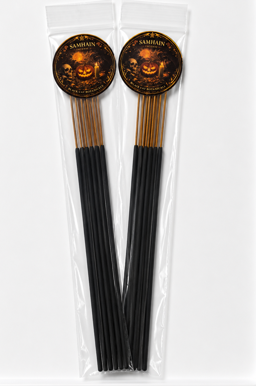 Samhain Hand-Dipped Ritual Incense | 10 Stick Pack
