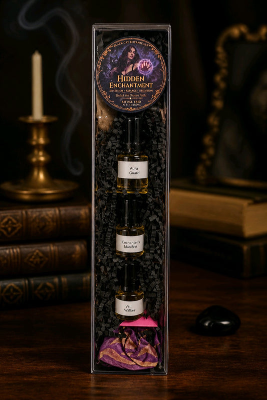 Hidden Enchantment Reliquary Ritual Oil Trio