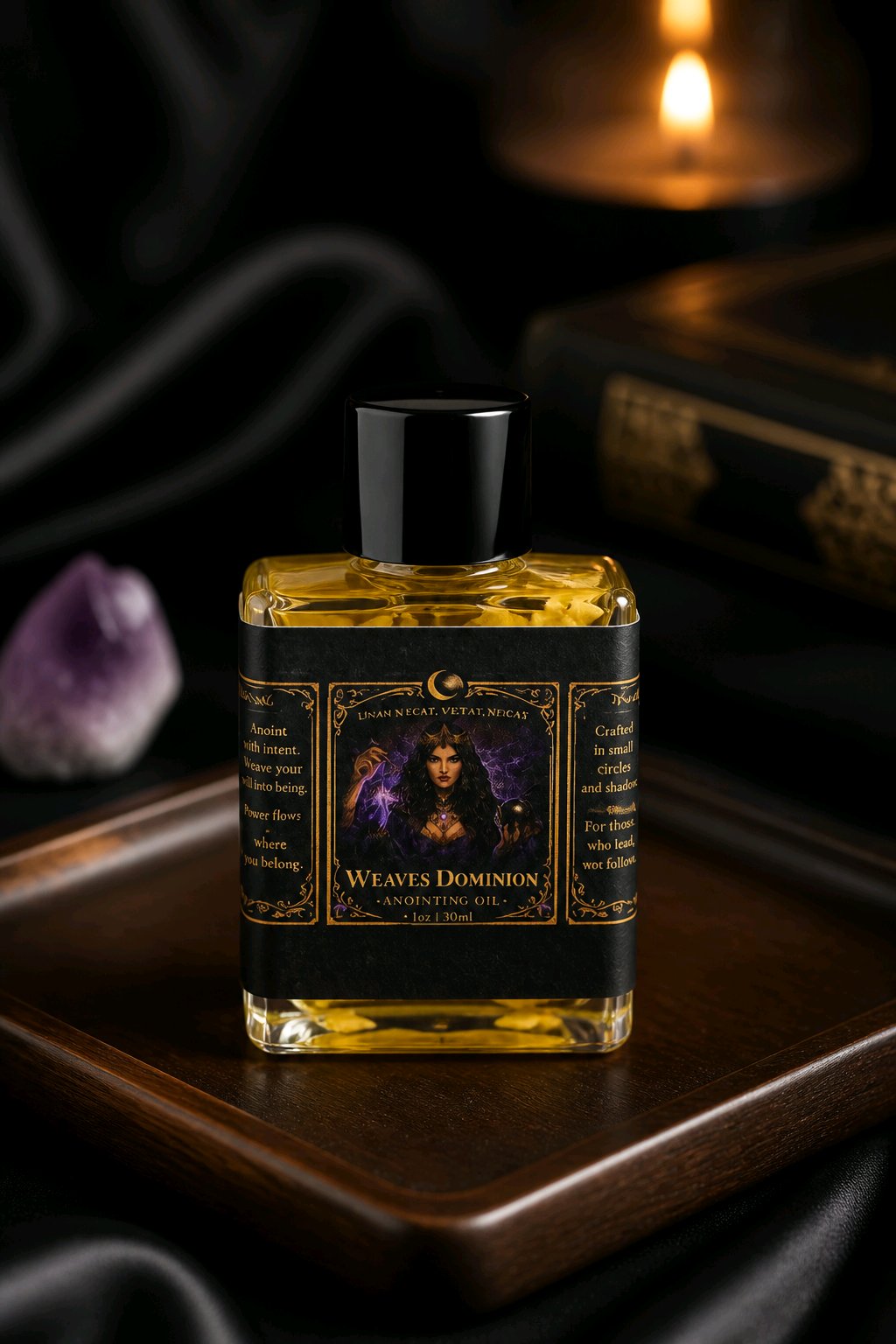Weaver’s Dominion Ritual Oil | Empowerment, Protection & Manifestation Oil