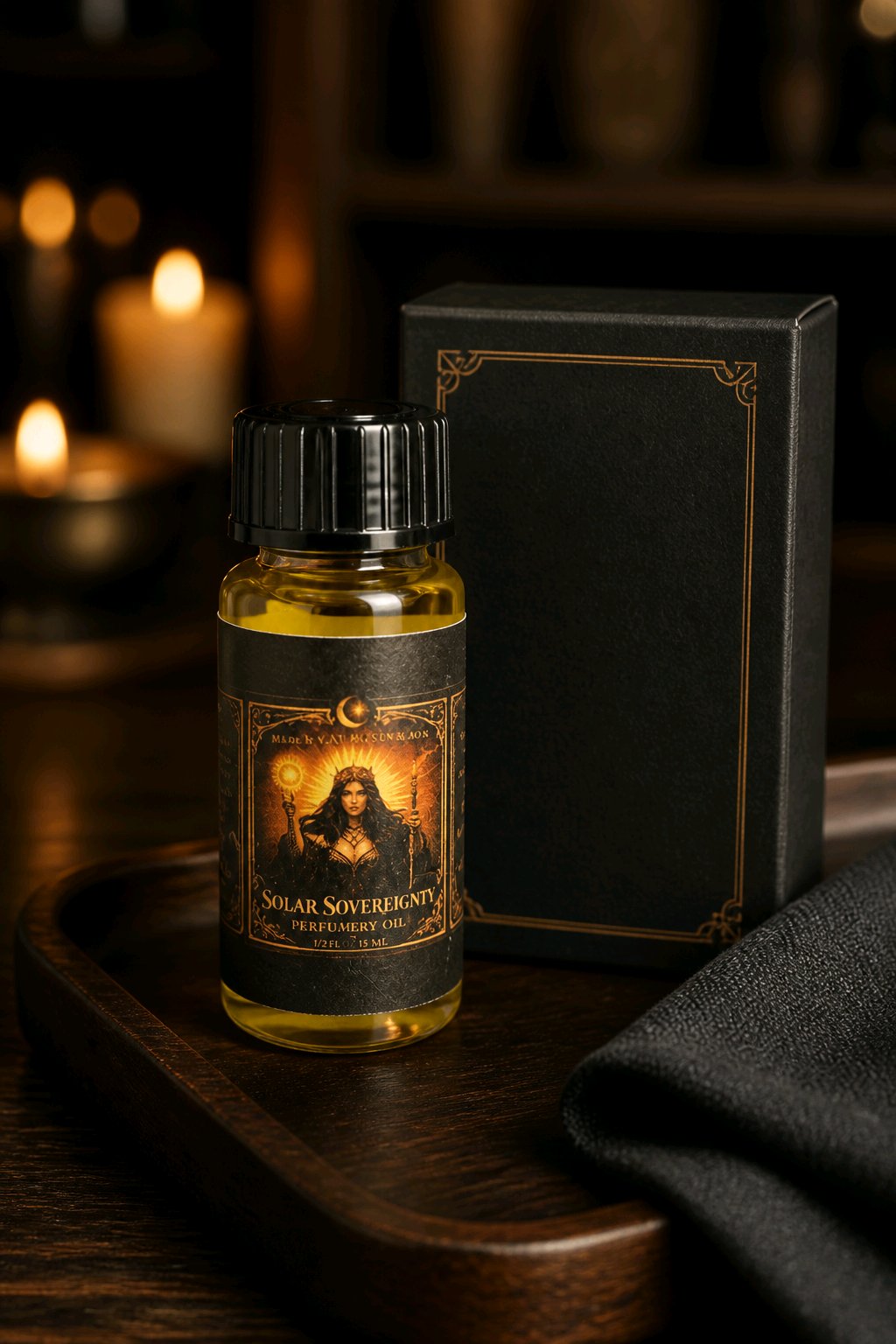 Solar Sovereignty Ritual Oil | Confidence & Personal Power Oil