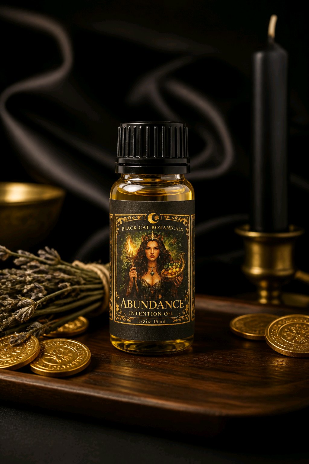 Abundance Alchemy Ritual Oil | Prosperity & Success Oil | 2oz