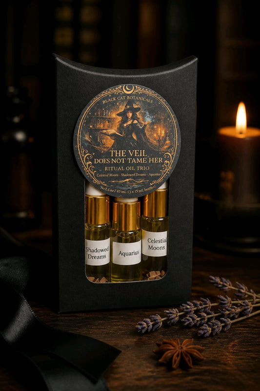 The Veil Does Not Tame Her Ritual Oil Trio