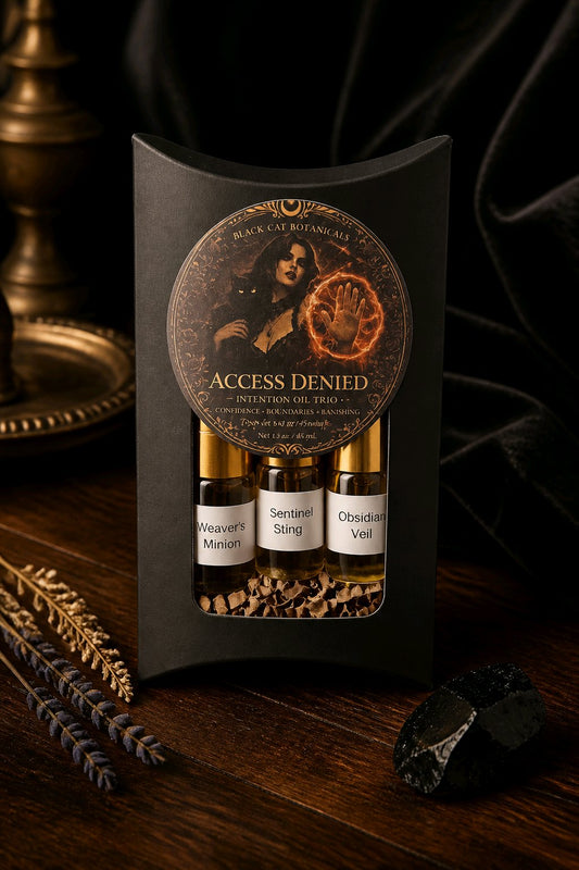 Access Denied Intention Oil Trio