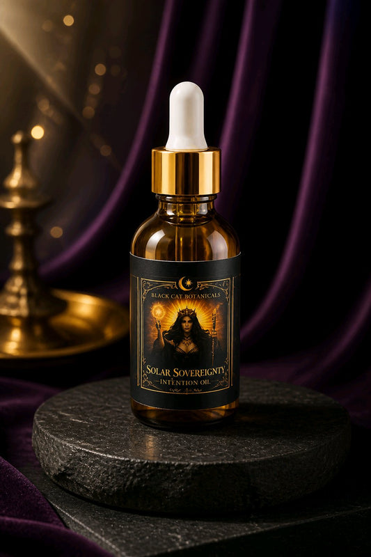 Solar Sovereignty Ritual Oil | Confidence & Personal Power Oil