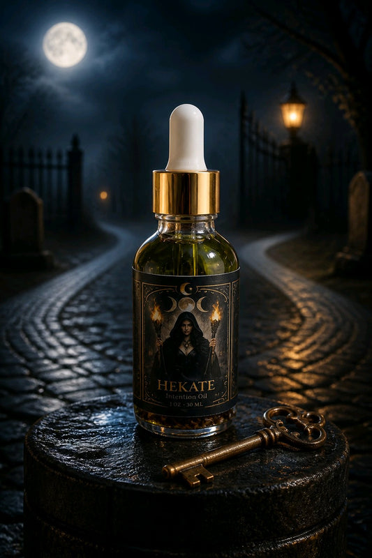 Hekate Ritual Oil | Shadow Work, Intuition & Crossroads Magic