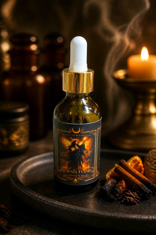 Phoenix Flame Ritual Oil | Transformation & Rebirth Ritual Oil