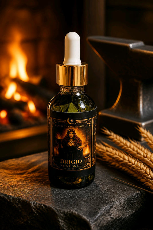Brigid Ritual Oil | Healing, Hearth & Sacred Flame Oil