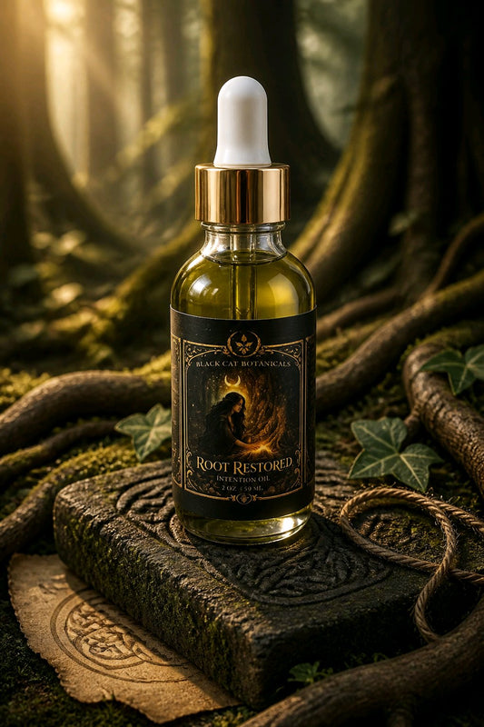 Sacred Soil Ritual Oil | Grounding, Protection & Earth Magic Oil