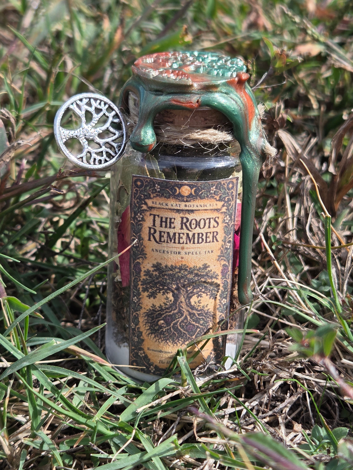 The Roots Remember Ancestor Spell Jar | Ancestral Connection, Remembrance & Legacy