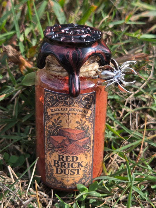 Red Brick Dust Spell Jar | Protection, Warding & Sacred Boundaries