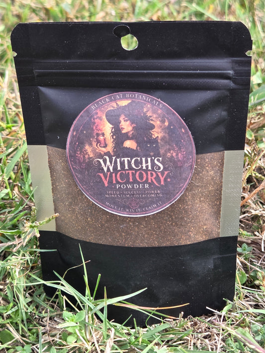 Witch's Victory Ritual Powder | Speed, Success & Magical Power