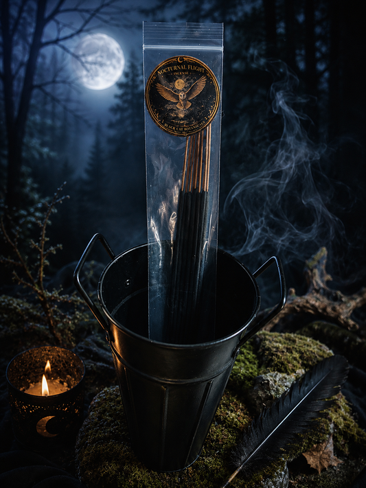 Nocturnal Flight Hand-Dipped Ritual Incense | 10 Stick Pack