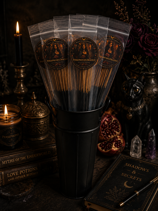 Persephone’s Descent Hand-Dipped Ritual Incense | 10 Stick Pack