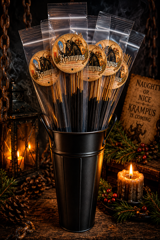 Krampus Hand-Dipped Ritual Incense | 10 Stick Pack