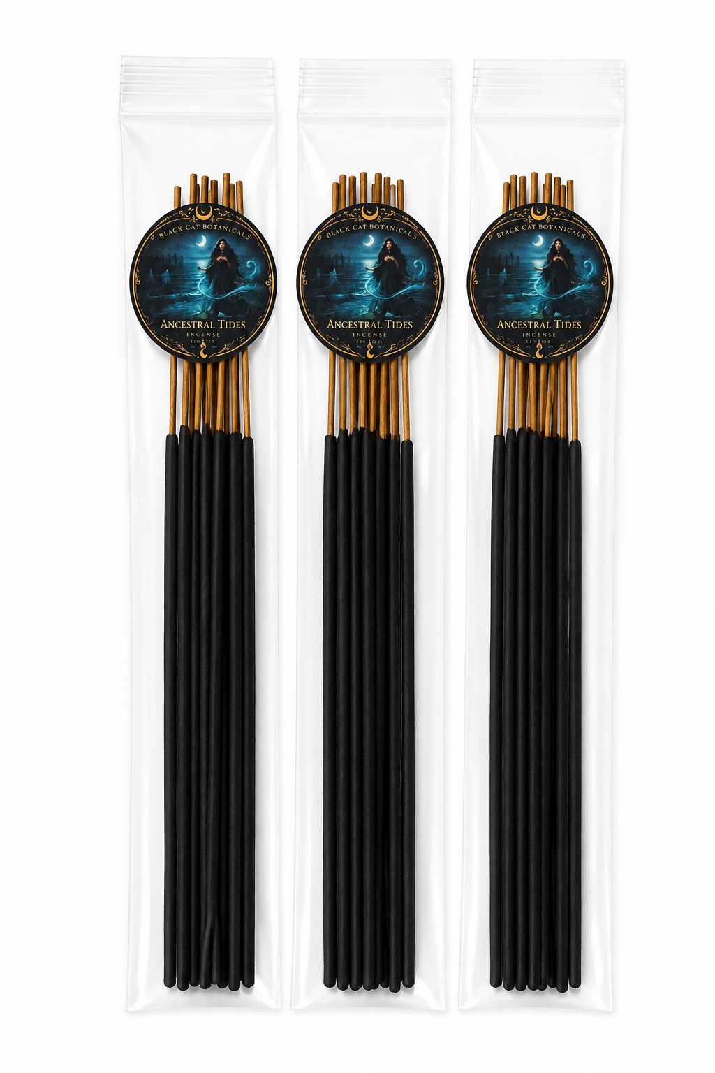 Ancestral Tides Hand-Dipped Ritual Incense | 10 Stick Pack