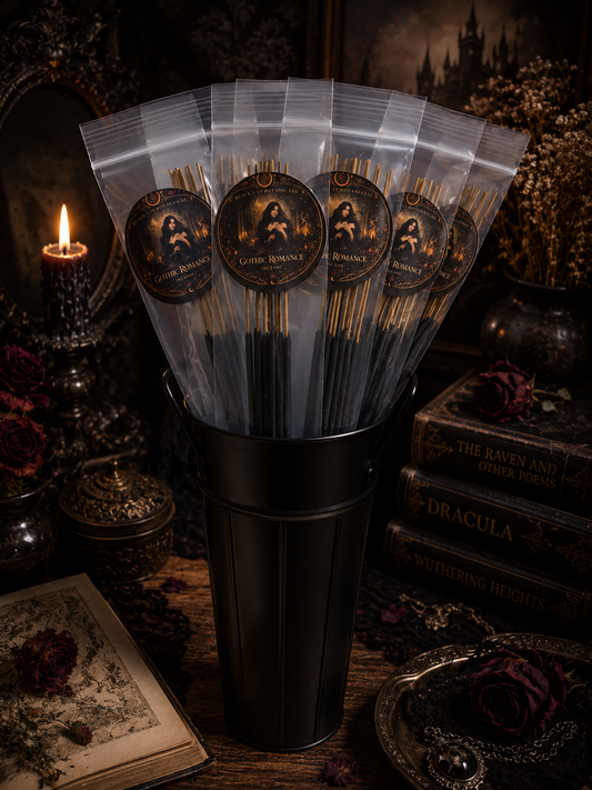 Gothic Romance Hand-Dipped Ritual Incense | 10 Stick Pack