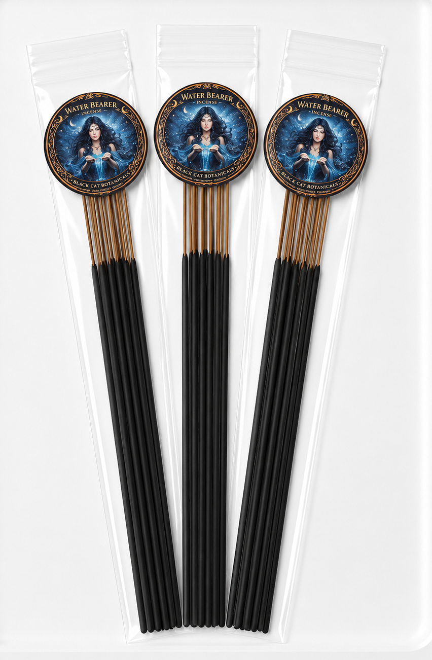 Water Bearer Hand-Dipped Ritual Incense | 10 Stick Pack