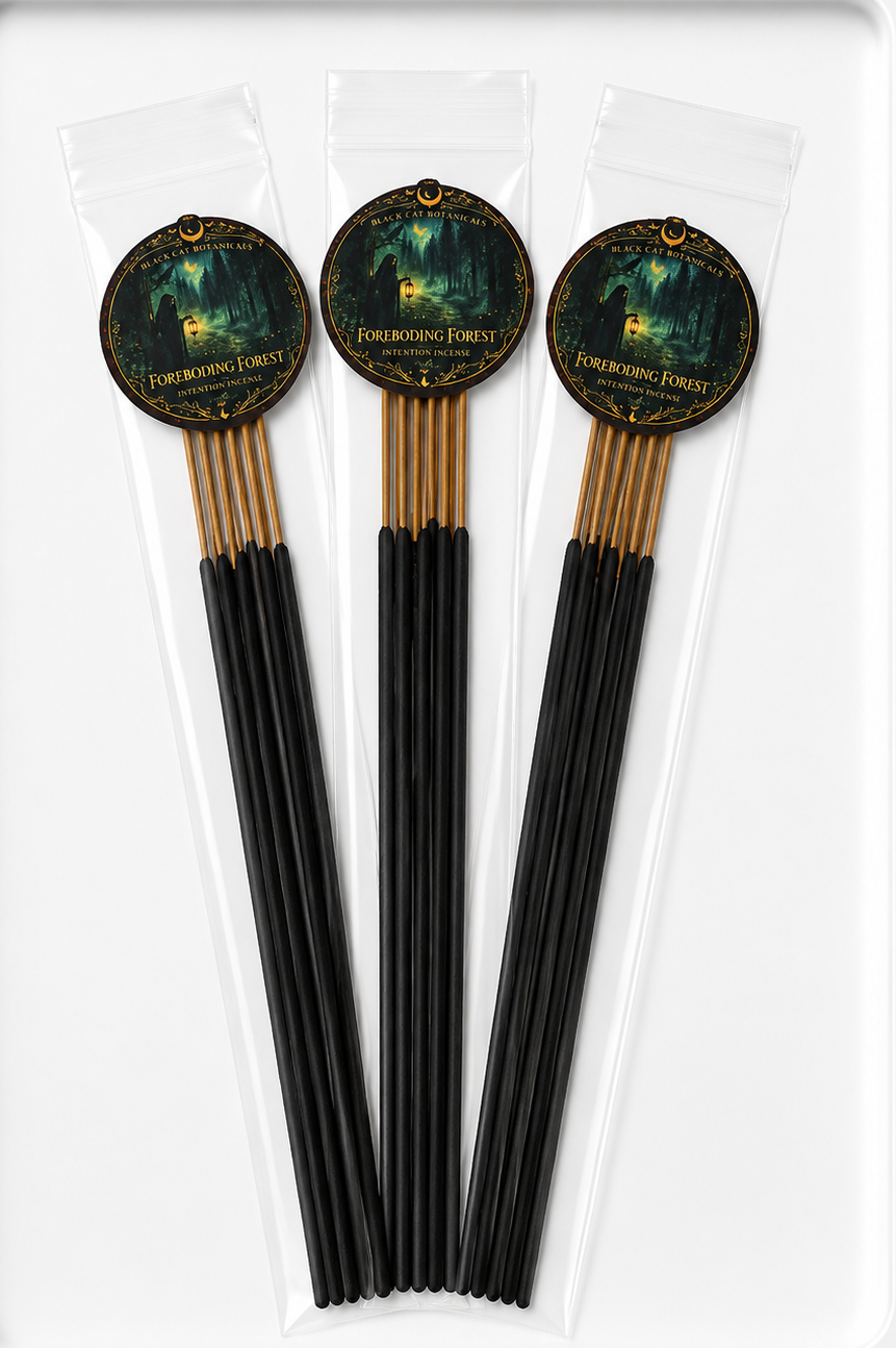 Foreboding Forest Hand-Dipped Ritual Incense | 10 Stick Pack