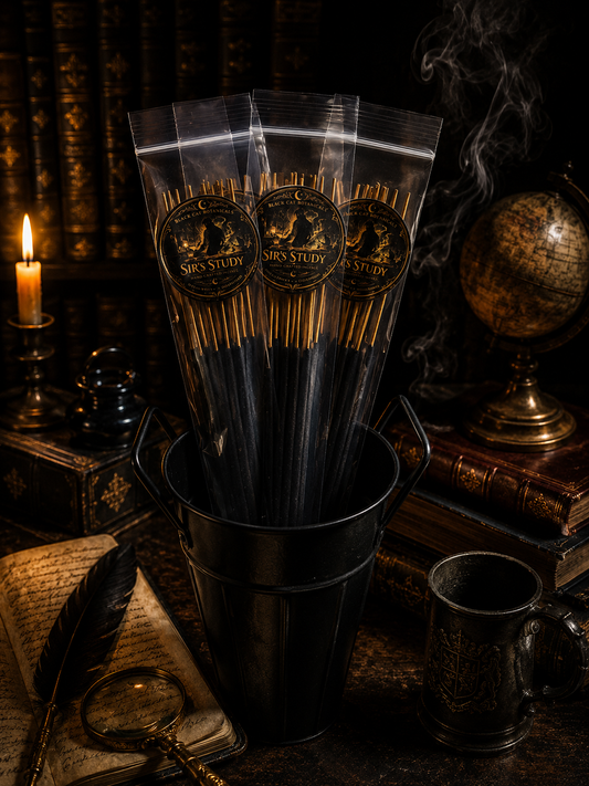 Sir’s Study Hand-Dipped Ritual Incense | 10 Stick Pack