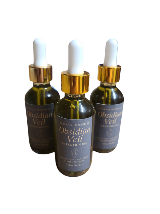 Obsidian Veil Intention Oil