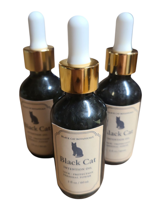 Black Cat Intention Oil 2oz