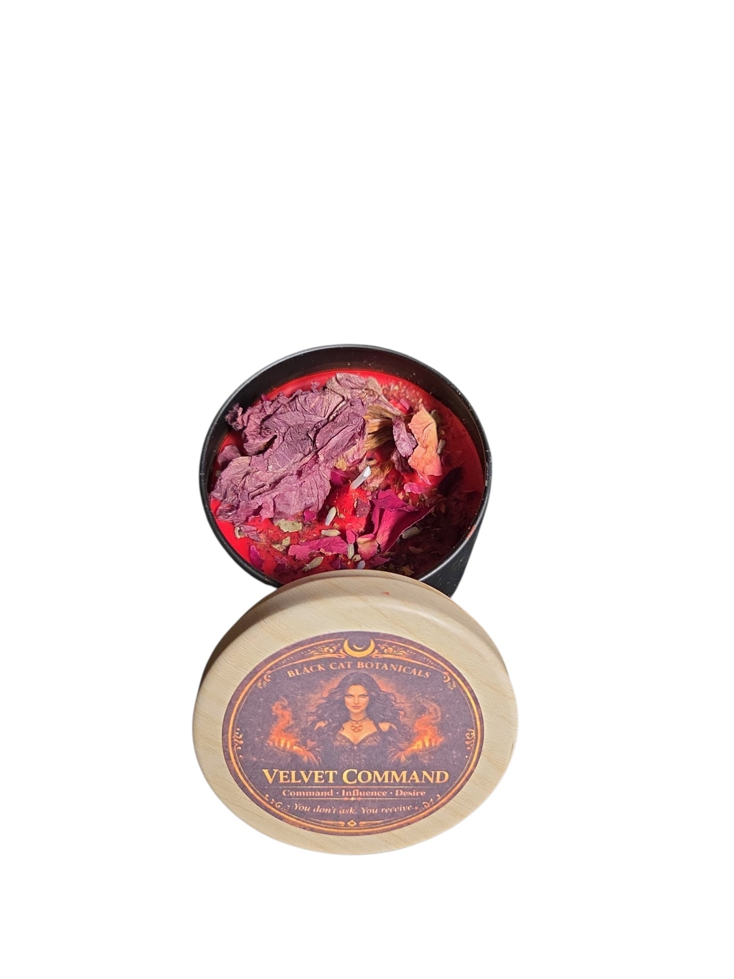 Velvet Command Ritual Candle