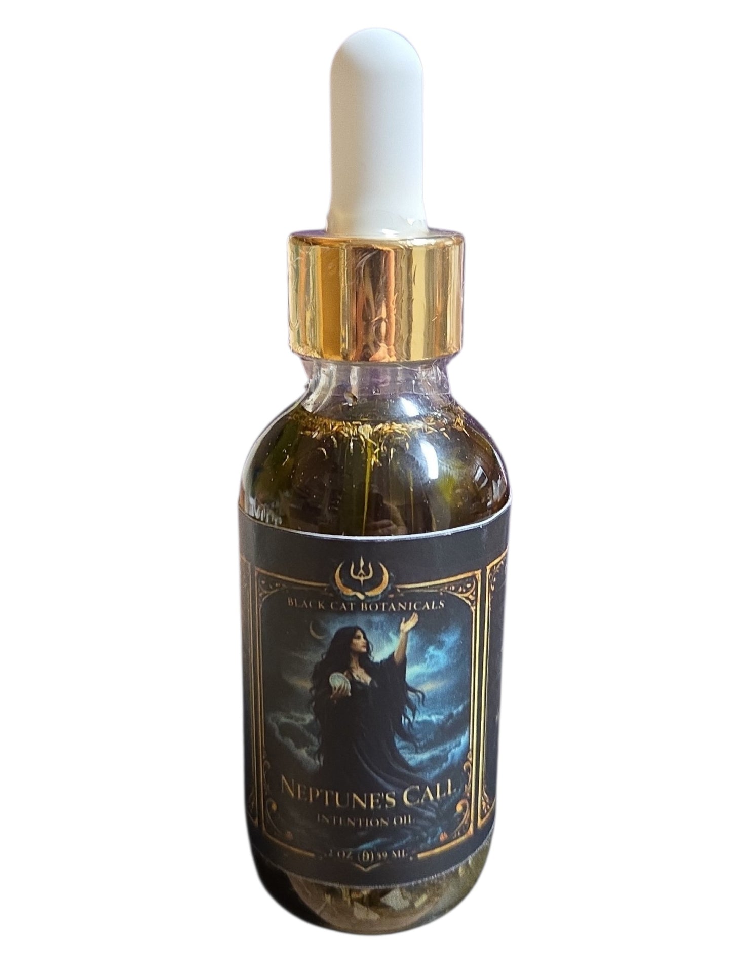 Neptune’s Call Ritual Oil | Oceanic Intuition & Emotional Healing Oil