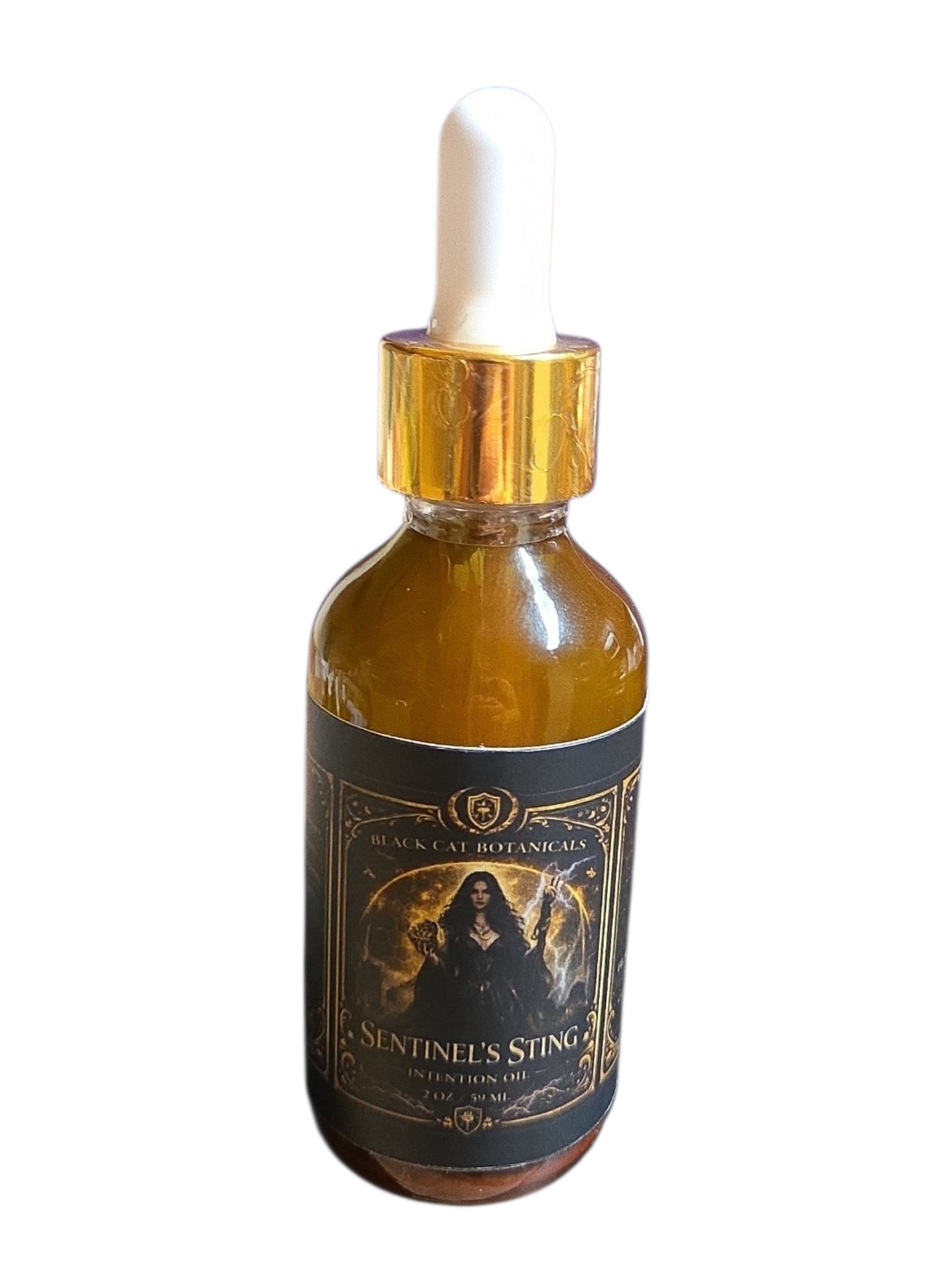 Sentinel’s Sting Ritual Oil | Protection, Warding & Spiritual Defense Oil