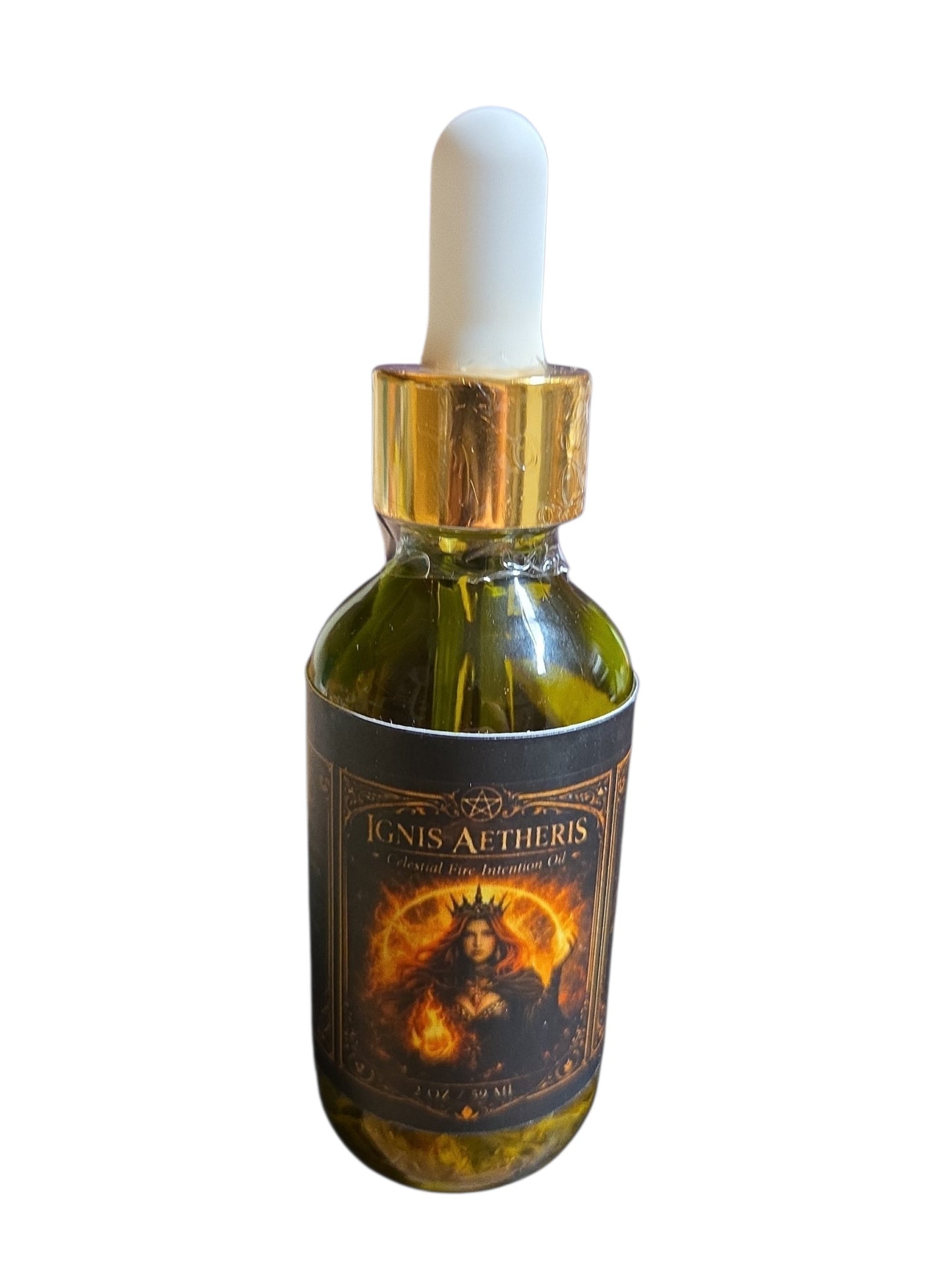 Ignis Aetheris Ritual Oil | Transformation, Awakening & Empowered Action Oil