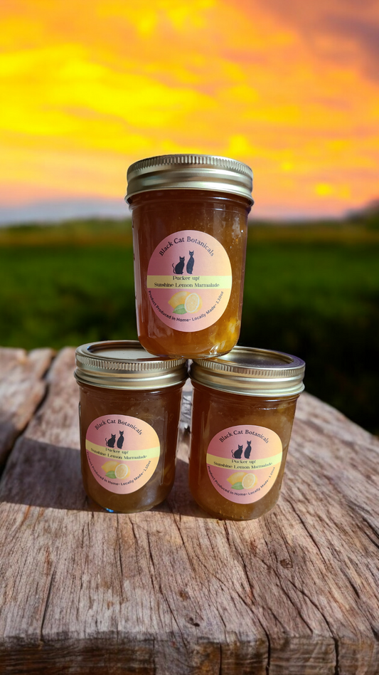 Pucker Up! Sunshine Lemon Marmalade