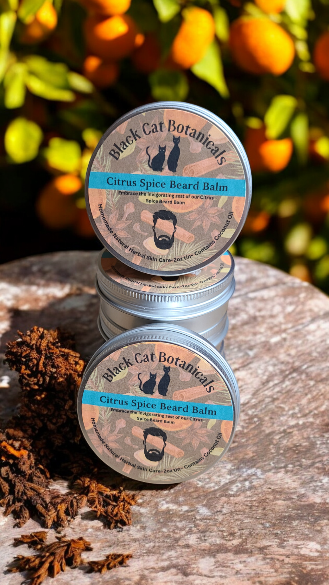 Citrus Spiced Beard Balm