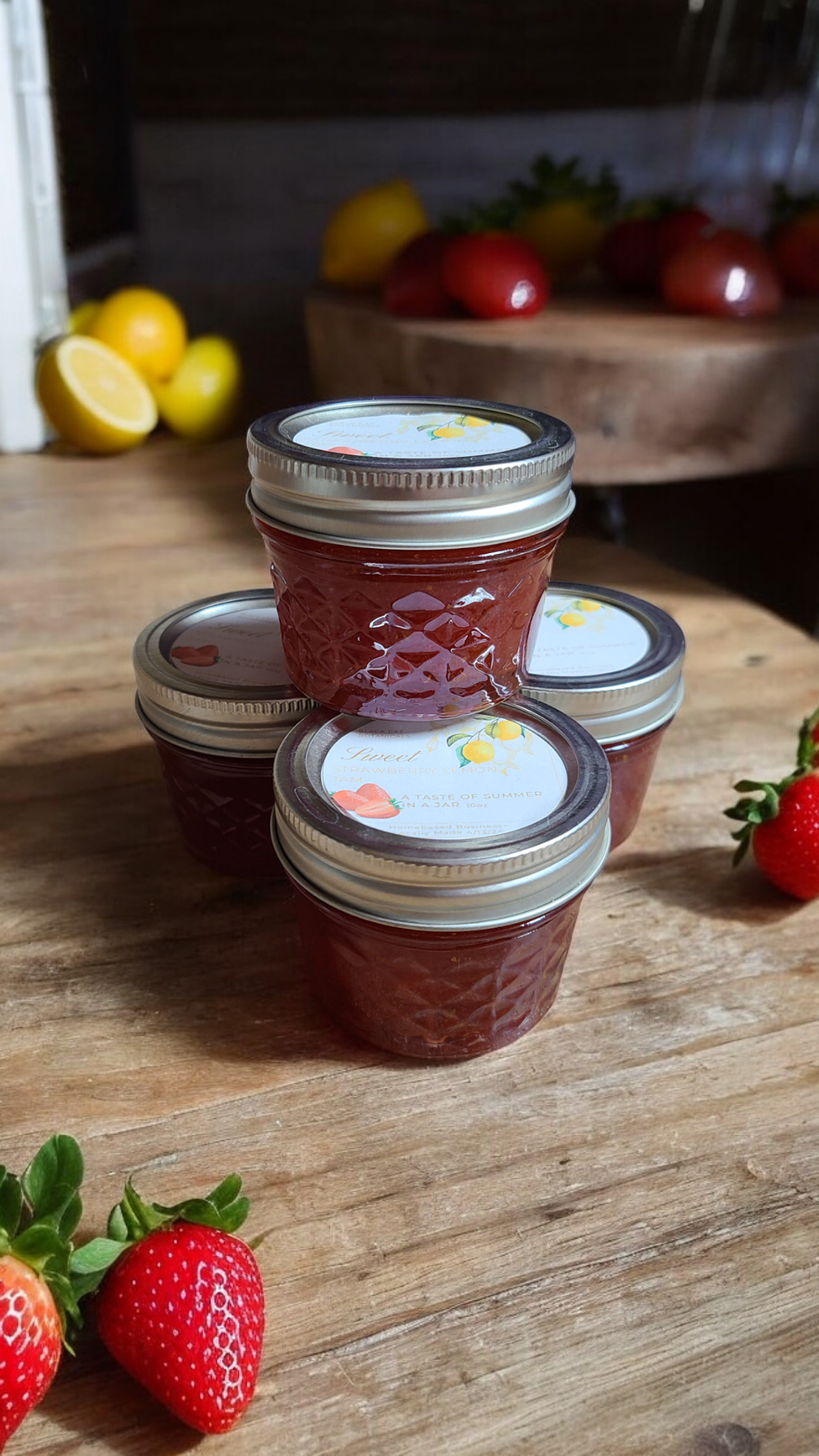 Strawberry Lemon Jam