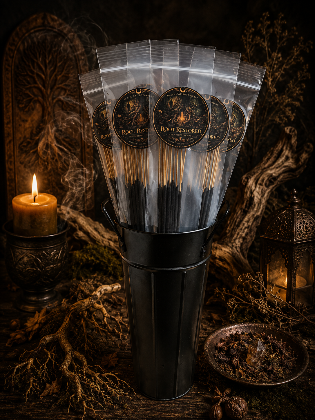 Root Restored Hand-Dipped Ritual Incense | 10 Stick Pack